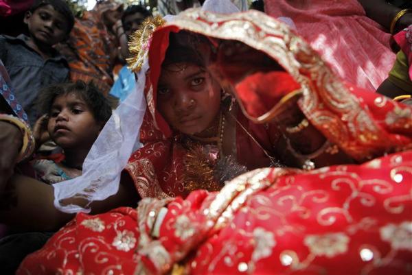 孟加拉国,儿童,结婚率,世界,最高,12岁,女孩,出嫁,争议