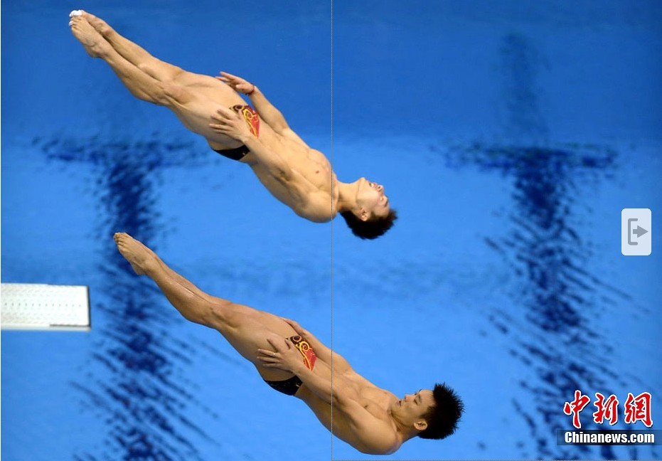 中国第14金:秦凯罗玉通夺得跳水男子双人三米