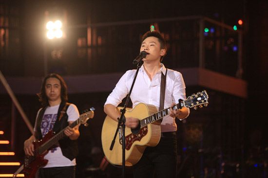 《中国好声音》黑马王子梁博带着吉他私奔