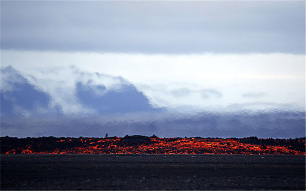 巴达本加火山成为冰岛最热门旅游景点