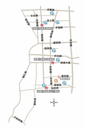 湖滨清波区块计划新增7处停车场 地铁7号线还将在此设吴山广场站