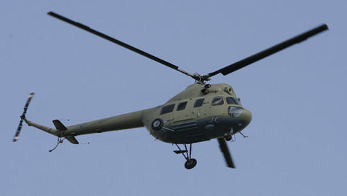 俄一架直升机在远东地区坠毁造成3人死亡（图）