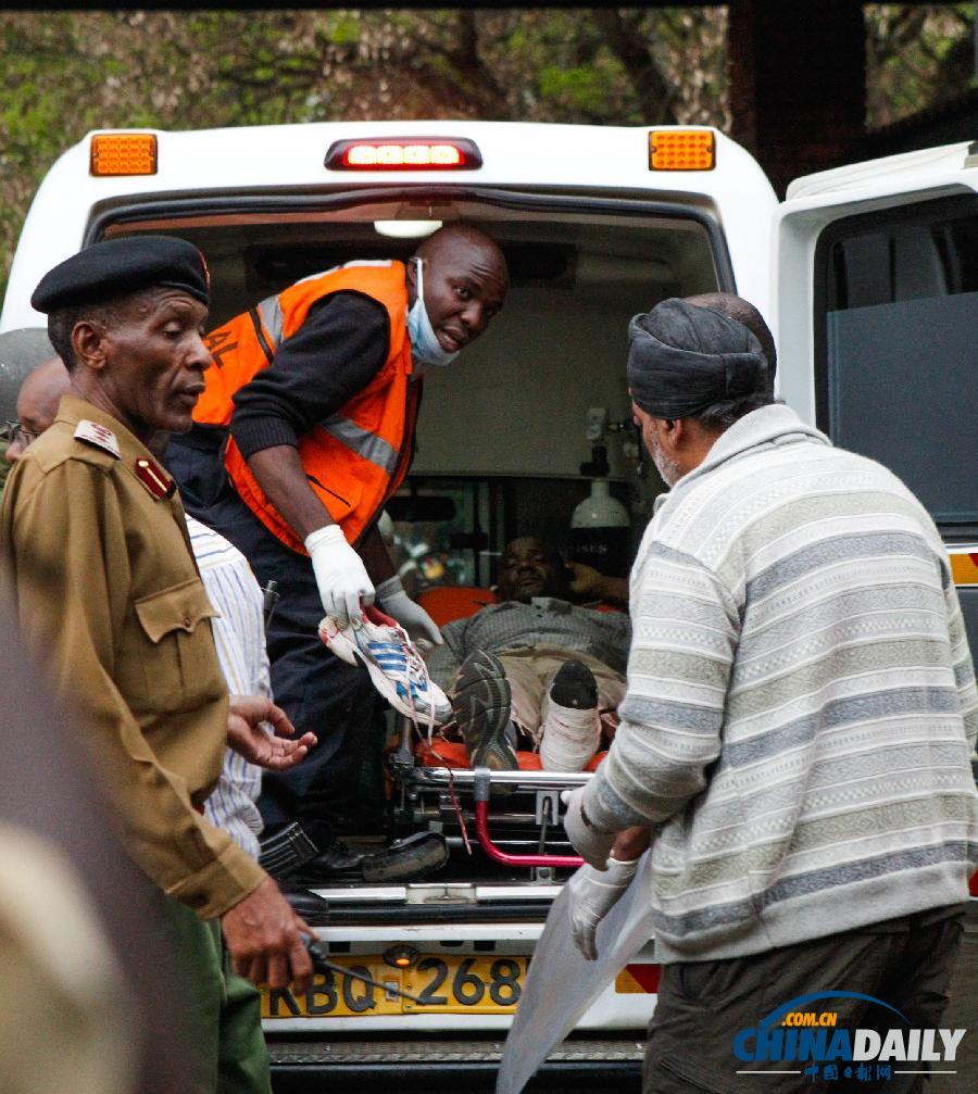 肯尼亚首都商场交火事件已致39死 同基地组织相关