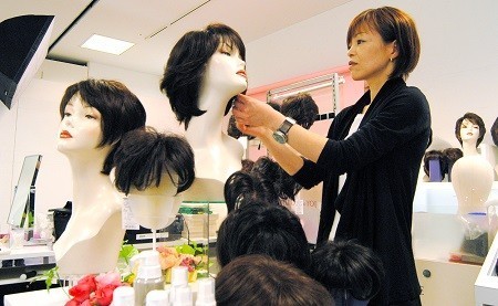 日本假发时尚大潮兴起 年长女性成消费主力
