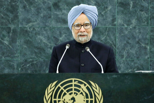 印度总理：叙利亚冲突只能通过政治途径解决（图）