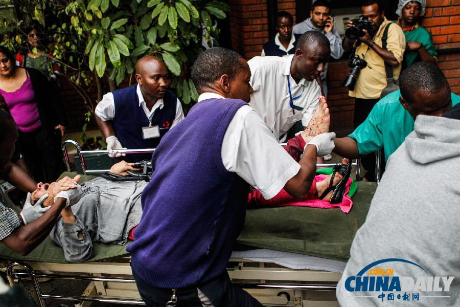 肯尼亚首都商场交火事件已致39死 同基地组织相关