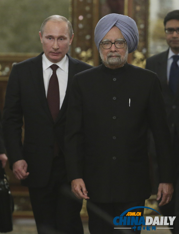 印度总理访俄姿态霸气 令普京大帝看似跟班