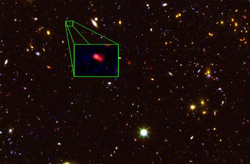 美观测到迄今最古老星系距地球131亿光年（图）