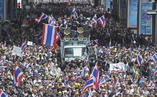 泰国反政府示威者已撤离曼谷外交部大楼