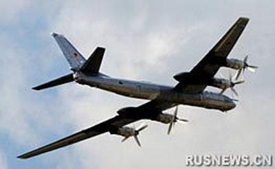 俄图-95MS轰炸机(图片来源：俄罗斯新闻网)