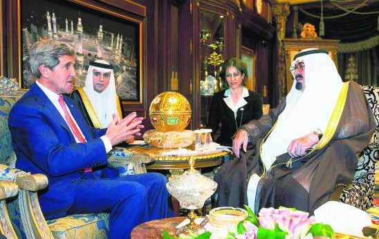 美国务卿称沙特系中东领导两国关系须维持正常