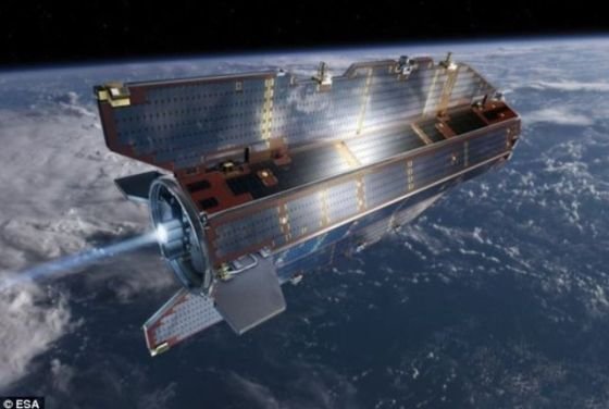 欧洲空间局所属“重力场和稳态海洋环流探测”卫星(GOCE)已经完成使命