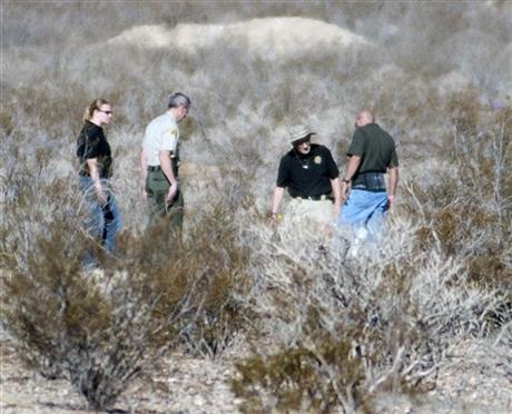 美国加州沙漠中发现四人尸骨性别年龄不明（图）