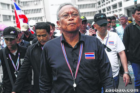 泰国反政府抗议领导人呼吁将占据活动扩大至全国