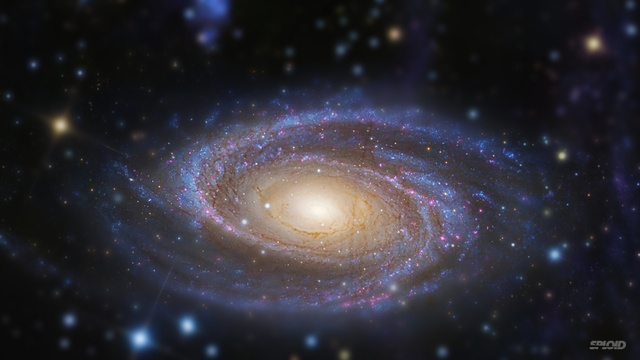 This is what the Universe would look like if it were a tiny model