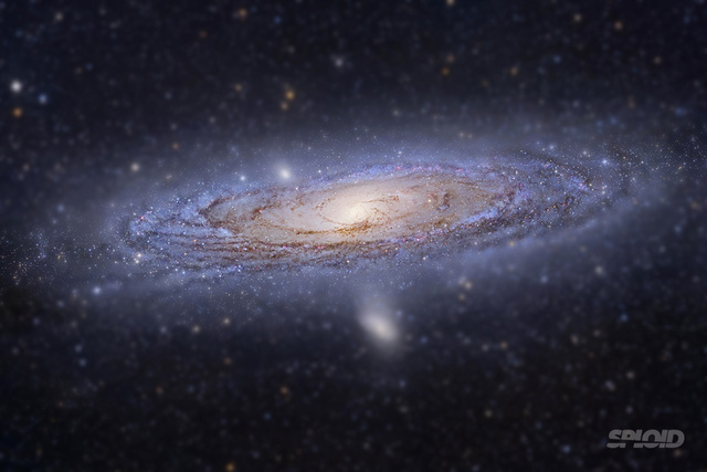 This is what the Universe would look like if it were a tiny model