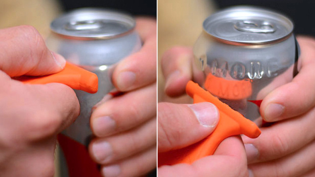 A Tiny Stamp Brands Your Can To Make Sure No One Steals Your Drink